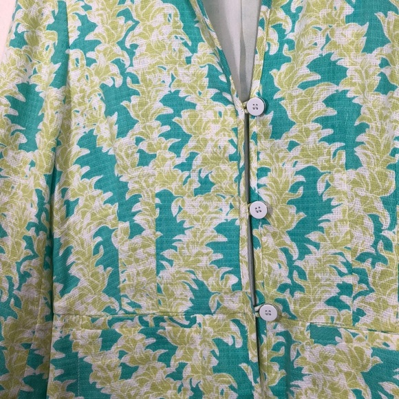 NWOT Pendleton Linen Blend Tropical Blazer XS - Picture 3 of 8